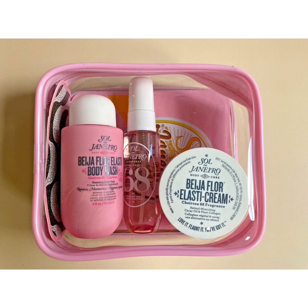 Sol de Janeiro Beija Flor Jet Set Cheirosa 68 Travel Set Mini New TSA Friendly